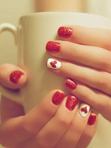 美甲明星网红款过年