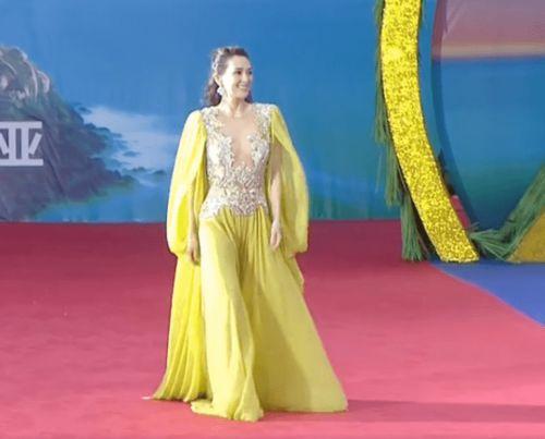 明星网红走红毯徐璐,走红毯风采夺目